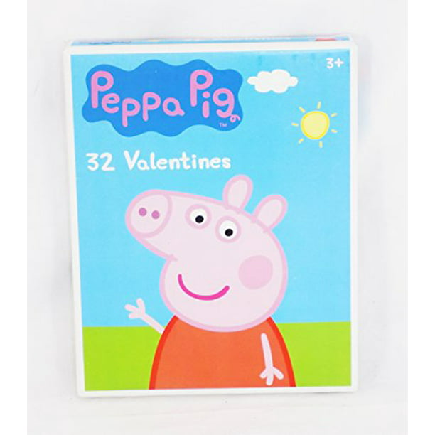 Peppa Pig 32 Valentines Day Cards Pencils School Exchange Classroom Party 2 Box